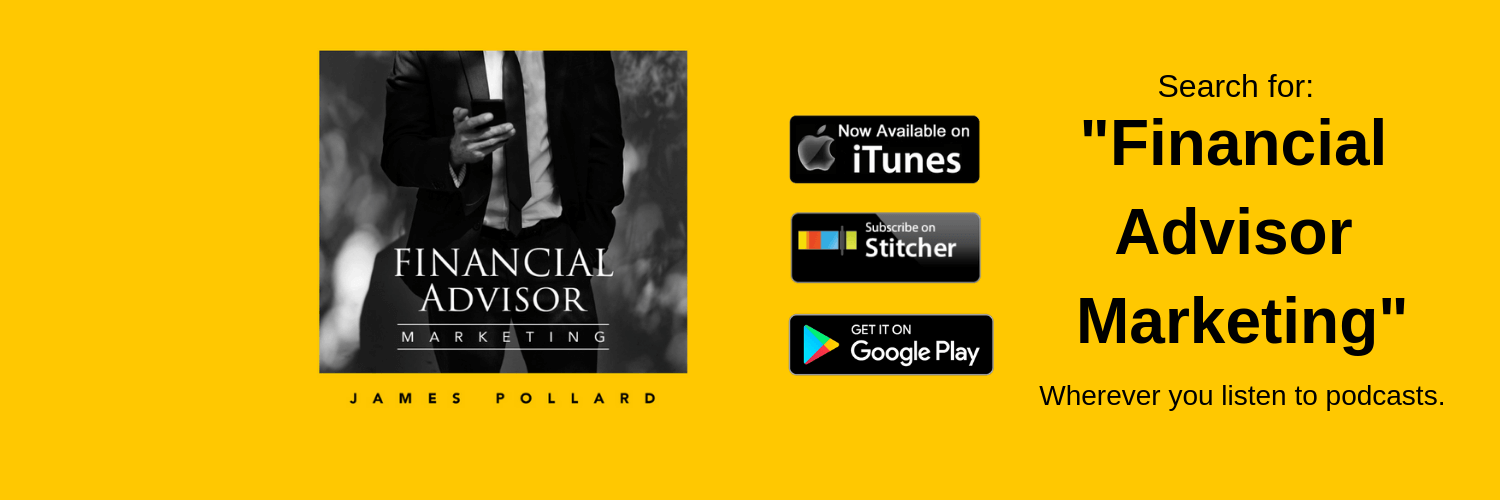 My podcast - as a financial advisor coach myself, I share insights related to financial advisors in my podcast